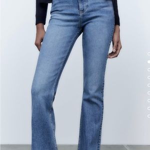 Zara Flared Jeans Medium blue Size 2